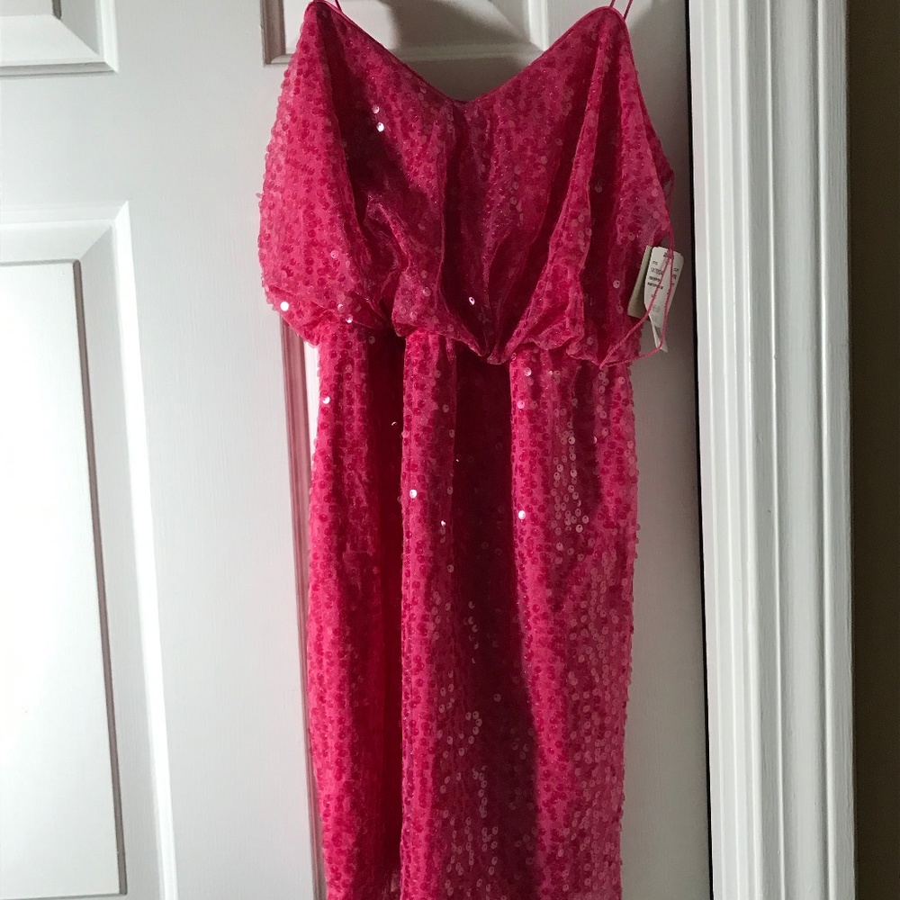 Aidan Mattox women's sequin party dress